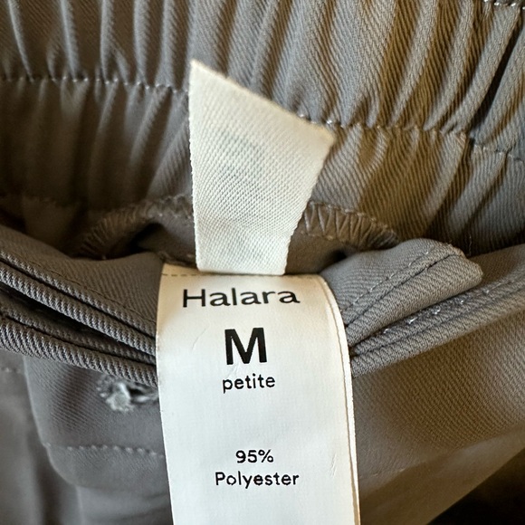 Grey Halara pants. ***Petite*** - Picture 2 of 3